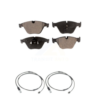 Front Ceramic Brake Pad & Wear Sensor Kit For BMW 535i 640i Gran Coupe xDrive 528i 535d 5 KTW-101024
