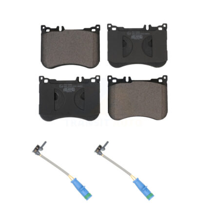 Front Ceramic Brake Pads & Wear Sensor Kit For Mercedes-Benz S550 S560 E53 AMG CLS53 S450 KTW-101043