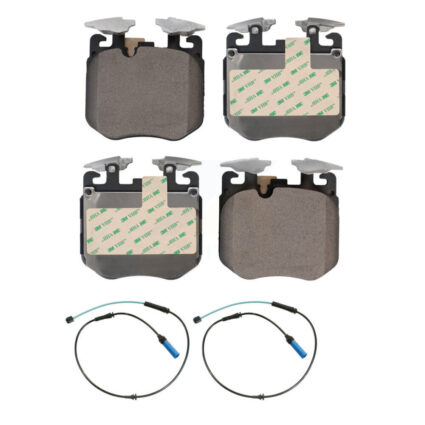 Front Ceramic Brake Pad & Wear Sensor Kit For BMW 540i xDrive 750i M550i M850i Gran Coupe KTW-101085