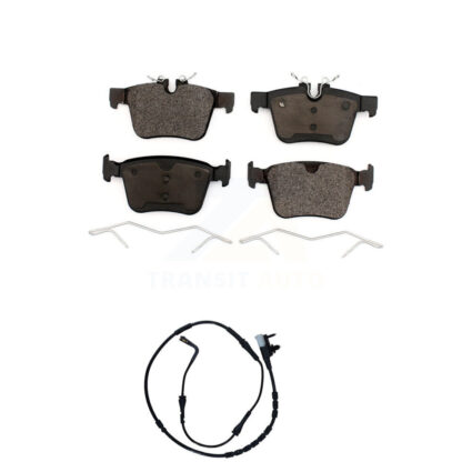 Rear Ceramic Disc Brake Pads And Wear Sensor Kit For Jaguar F-Pace Land Rover Range Velar KTW-101088