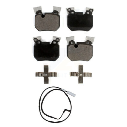 Rear Ceramic Disc Brake Pads And Wear Sensors Kit For BMW 135i 135is 3.0L KTW-101121
