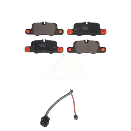 Rear Ceramic Disc Brake Pads And Wear Sensors Kit For Porsche Panamera KTW-101158