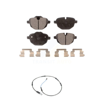 Rear Ceramic Disc Brake Pads Wear Sensor Kit For BMW 535i xDrive 528i 535d ActiveHybrid 5 KTW-101161
