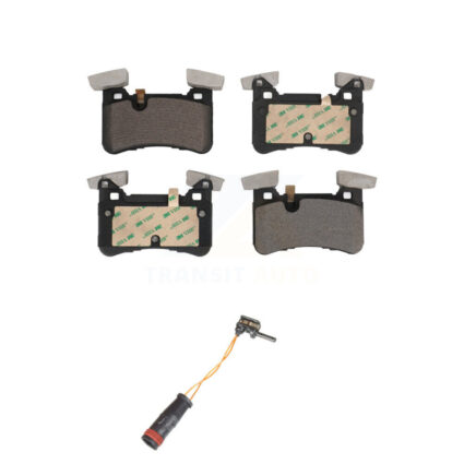 Rear Ceramic Disc Brake Pads And Wear Sensors Kit For 2016-2017 Mercedes-Benz C63 AMG S KTW-101191
