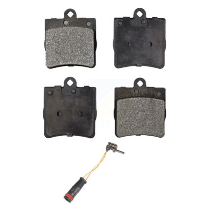 Rear Ceramic Disc Brake Pads And Wear Sensors Kit For Mercedes-Benz C230 C240 KTW-101194