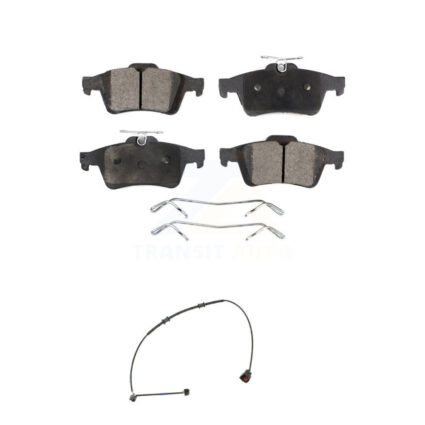 Rear Ceramic Disc Brake Pads Wear Sensor Kit For Jaguar XK XKR 4.2L with rear brakes KTW-101210