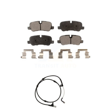 Rear Ceramic Disc Brake Pads And Wear Sensors Kit For Land Rover Range Sport LR4 LR3 KTW-101241