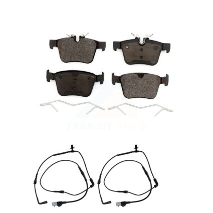 Rear Ceramic Disc Brake Pads And Wear Sensors Kit For Land Rover Range Evoque KTW-101251