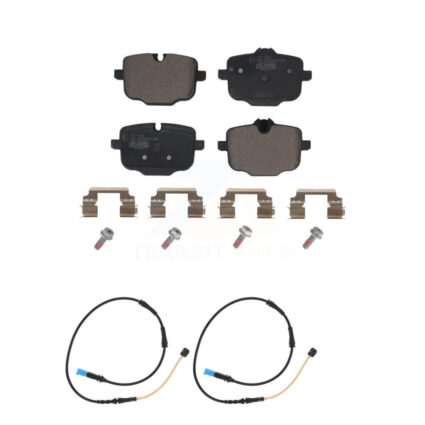 Rear Ceramic Disc Brake Pads And Wear Sensors Kit For BMW X4 KTW-101271