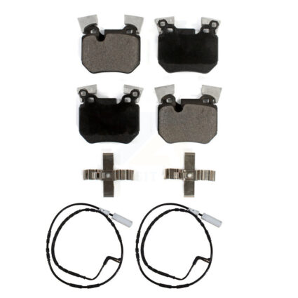 Rear Ceramic Disc Brake Pads And Wear Sensors Kit For BMW 135i 135is 3.0L KTW-101278