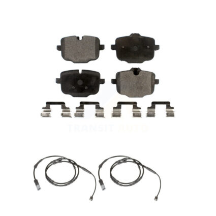 Rear Ceramic Disc Brake Pads And Wear Sensors Kit For 2012 BMW X3 From 10 11 KTW-101310