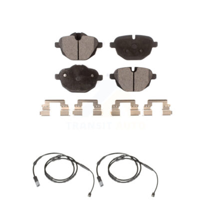 Rear Ceramic Disc Brake Pads And Wear Sensors Kit For BMW X3 X4 KTW-101311