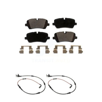 Rear Ceramic Disc Brake Pads And Wear Sensors Kit For Land Rover Range Sport Discovery KTW-101312