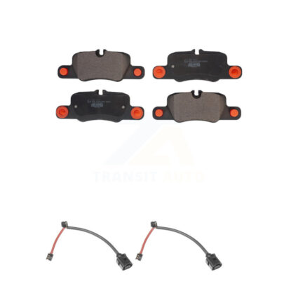 Rear Ceramic Disc Brake Pads And Wear Sensors Kit For Porsche 911 KTW-101314