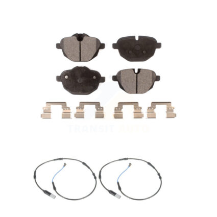 Rear Ceramic Disc Brake Pads Wear Sensor Kit For BMW 535i xDrive 528i 535d ActiveHybrid 5 KTW-101318