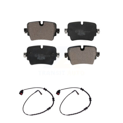 Rear Ceramic Disc Brake Pads And Wear Sensors Kit For Jaguar F-Type KTW-101324
