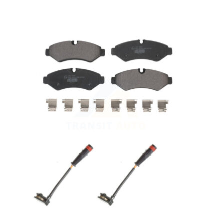 Rear Ceramic Disc Brake Pads And Wear Sensors Kit For Mercedes-Benz Sprinter 2500 1500 KTW-101329