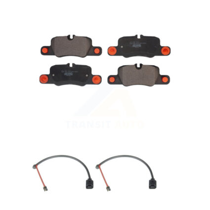 Rear Ceramic Disc Brake Pad Wear Sensor Kit For 2019 Porsche 911 3.0L With Cast Iron KTW-101337