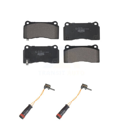 Rear Ceramic Disc Brake Pads And Wear Sensors Kit For 2011-2014 Mercedes-Benz CL550 4.7L KTW-101345