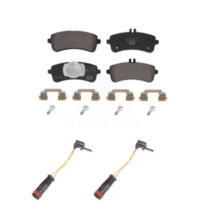 Rear Ceramic Disc Brake Pads And Wear Sensors Kit For Mercedes-Benz S63 AMG SL63 S65 SL65 KTW-101346