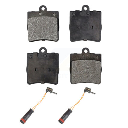 Rear Ceramic Disc Brake Pads And Wear Sensors Kit For Mercedes-Benz C230 C240 KTW-101351