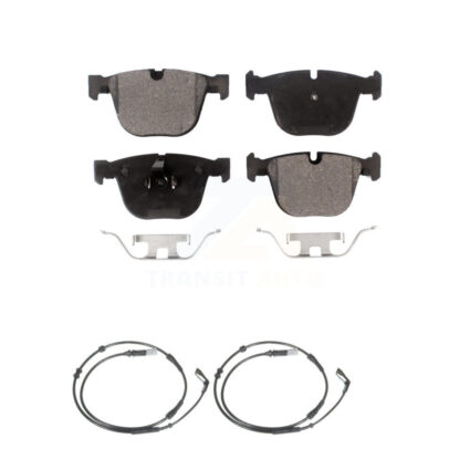 Rear Ceramic Disc Brake Pads And Wear Sensors Kit For BMW 750i 750Li KTW-101358