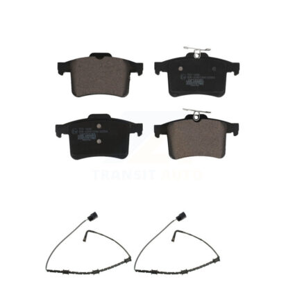 Rear Ceramic Disc Brake Pads And Wear Sensors Kit For Jaguar XJ XJR From VIN #V90866 KTW-101360