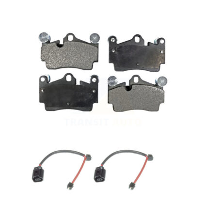 Rear Ceramic Disc Brake Pads And Wear Sensors Kit For Porsche Cayenne KTW-101365