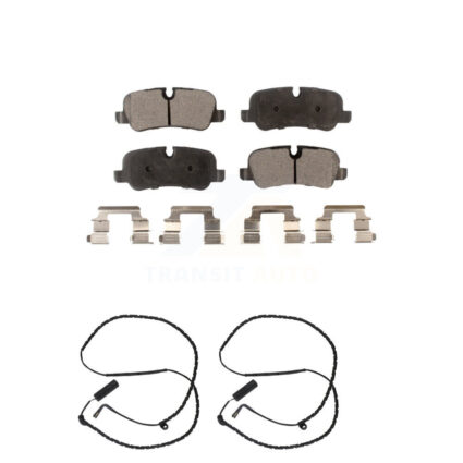 Rear Ceramic Disc Brake Pads And Wear Sensors Kit For Land Rover Range KTW-101373