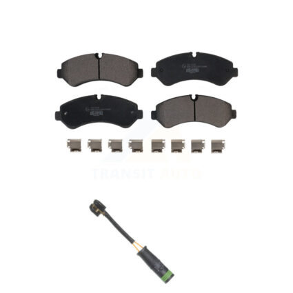 Rear Ceramic Disc Brake Pads Wear Sensor Kit For Mercedes-Benz Sprinter 4500 Freightliner KTW-101494