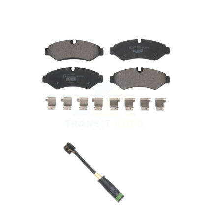 Rear Ceramic Disc Brake Pads Wear Sensor Kit For Mercedes-Benz Sprinter 4500 Freightliner KTW-101495