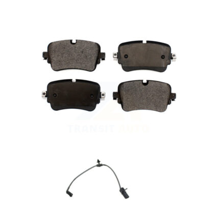 Rear Ceramic Disc Brake Pads And Wear Sensors Kit For Audi Q7 Q8 A8 Quattro KTW-101497