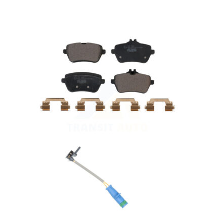 Rear Ceramic Disc Brake Pads And Wear Sensors Kit For 2020 Mercedes-Benz S450 3.0L KTW-101498