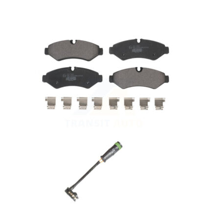 Rear Ceramic Disc Brake Pads And Wear Sensor Kit For Freightliner Sprinter 2500 3500 1500 KTW-101502