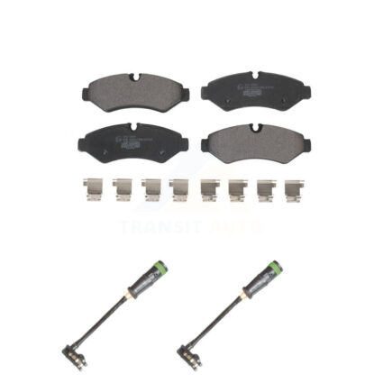 Rear Ceramic Disc Brake Pads And Wear Sensor Kit For Freightliner Sprinter 2500 3500 1500 KTW-101513