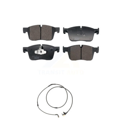 Front Ceramic Disc Brake Pad And Wear Sensor Kit For Jaguar F-Pace Land Rover Range Velar KTW-101580