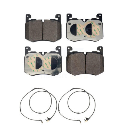Front Ceramic Disc Brake Pad And Wear Sensor Kit For Jaguar F-Pace Land Rover Range Velar KTW-101684