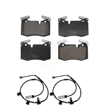 Front Ceramic Brake Pad & Wear Sensor Kit For Mini Cooper With 316mm Diameter Rotor KTW-101685