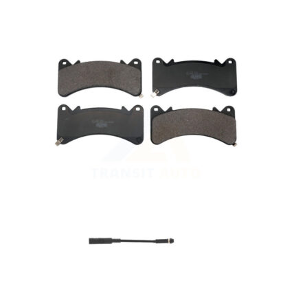 Front Ceramic Brake Pad & Wear Sensor Kit For GMC Chevrolet Silverado 1500 Sierra Limited KTW-101706