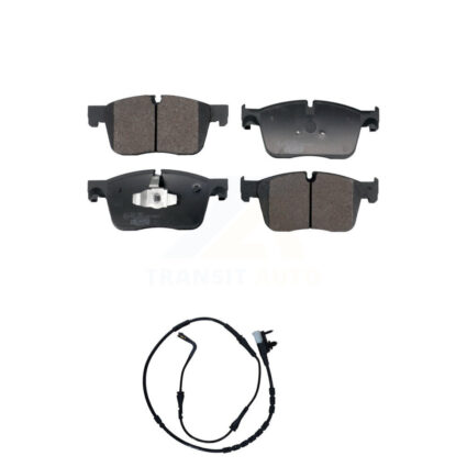 Front Ceramic Brake Pads Wear Sensor Kit For Land Rover Range Velar R-Dynamic S with 3.0L KTW-101714