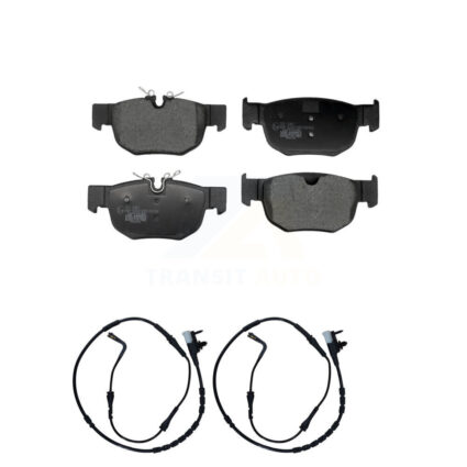 Rear Ceramic Disc Brake Pads And Wear Sensor Kit For Jaguar F-Pace Land Rover Range Velar KTW-101719
