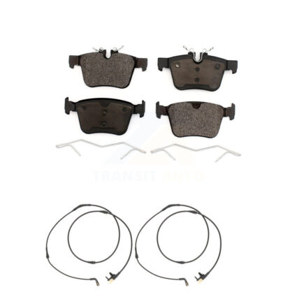 Rear Ceramic Disc Brake Pads And Wear Sensor Kit For Land Rover Range Velar Jaguar F-Pace KTW-101721