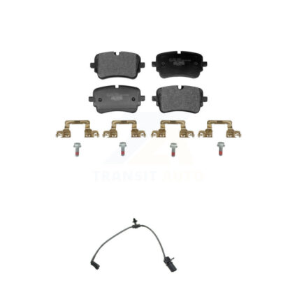 Rear Ceramic Disc Brake Pads And Wear Sensors Kit For Audi Q7 Q8 SQ8 SQ7 A8 Quattro S8 KTW-101744