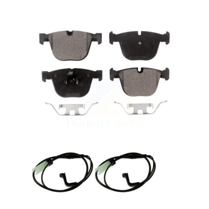 Rear Ceramic Disc Brake Pads And Wear Sensors Kit For 2007-2010 BMW M5 KTW-101841