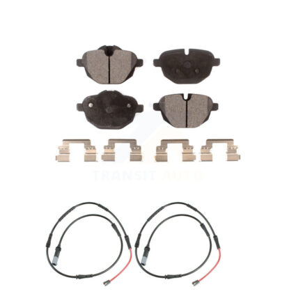 Rear Ceramic Disc Brake Pads And Wear Sensors Kit For BMW 528i xDrive 535d KTW-101844