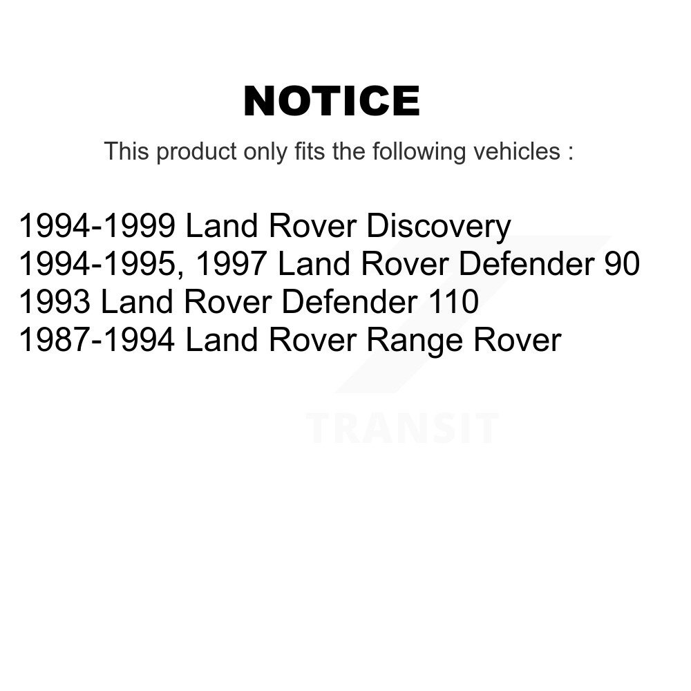 Rear Inner Wheel Bearing And Race Pair For Land Rover Discovery Range Defender 90 110 K70-101113 - Image 2