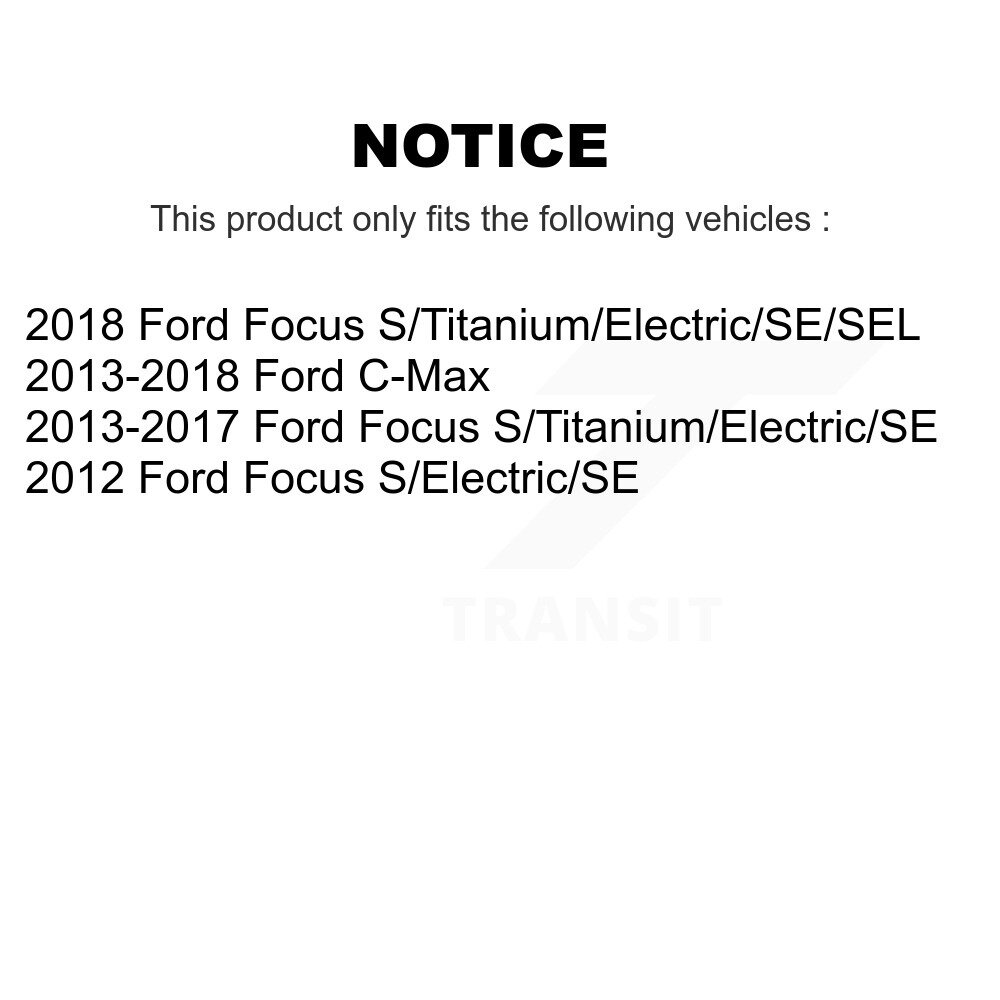 Rear Suspension Link Pair For Ford Focus C-Max K72-100356 - Image 2