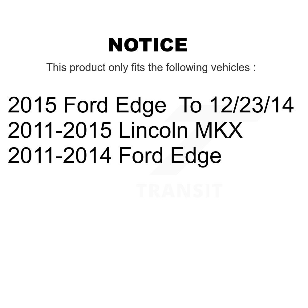 Rear Suspension Link Pair For Ford Edge Lincoln MKX K72-100358 - Image 2