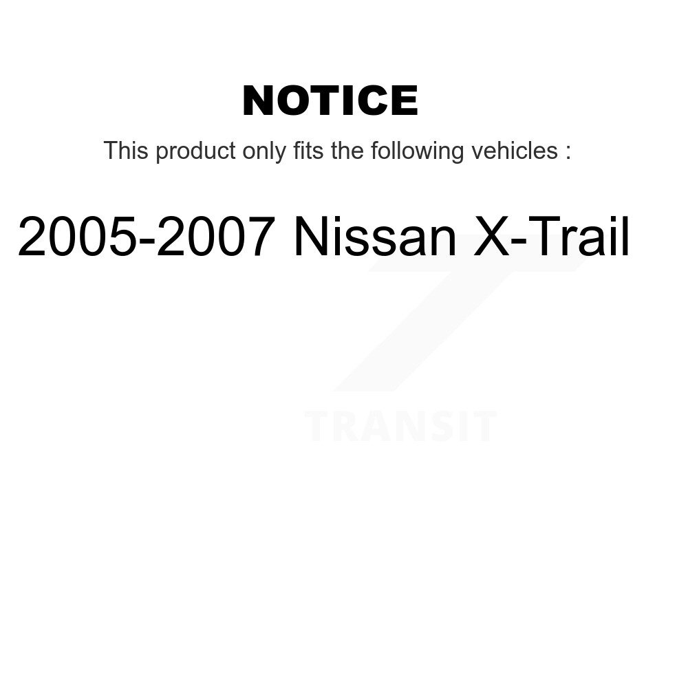 Front Lower Suspension Control Arm Ball Joint Assemblies Kit For 2005-2007 Nissan X-Trail K72-100631 - Image 2