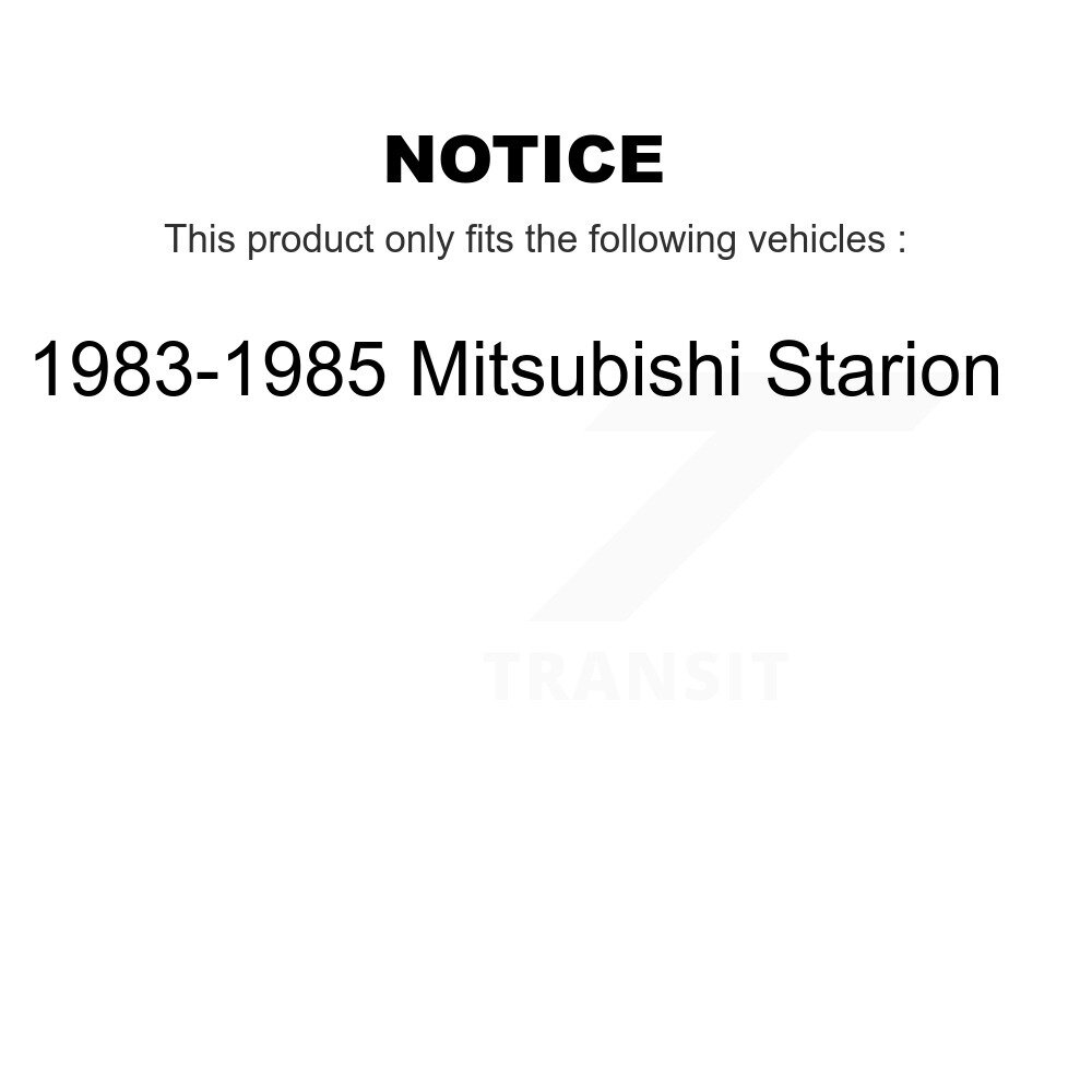 Front Rear Suspension Link Kit For 1983-1985 Mitsubishi Starion K72-100783 - Image 2